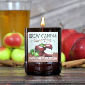 Hard Cider Brew Candle