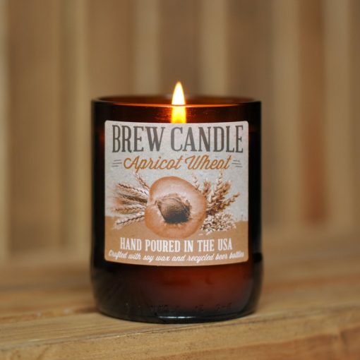 Apricot Wheat Brew Candle